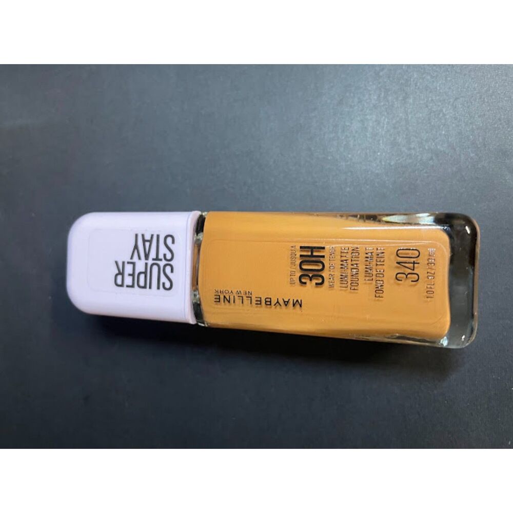Maybelline New York Super Stay Lumi-Matte Liquid Foundation 340 1 oz